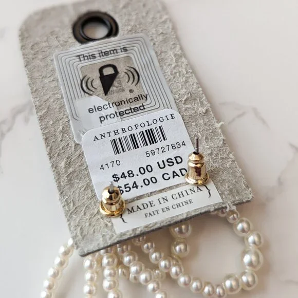 Anthropologie Broken Earrings - Picture 2 of 5